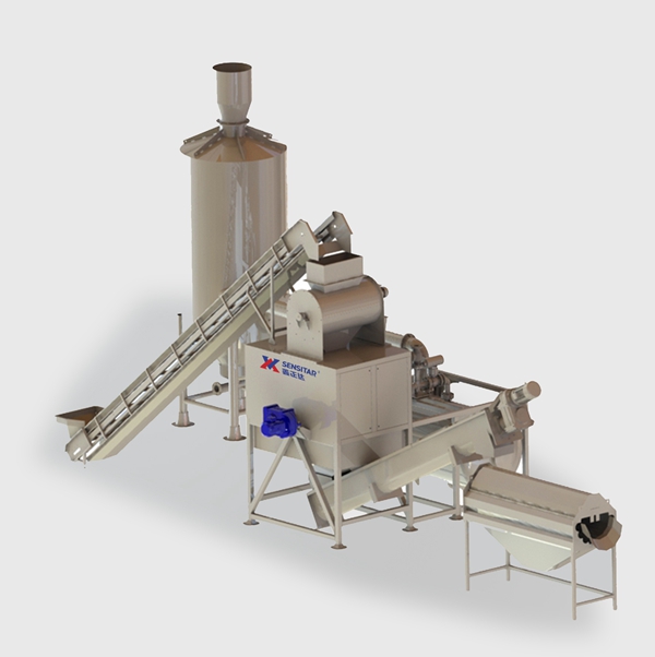 Steam Peeling Process Line